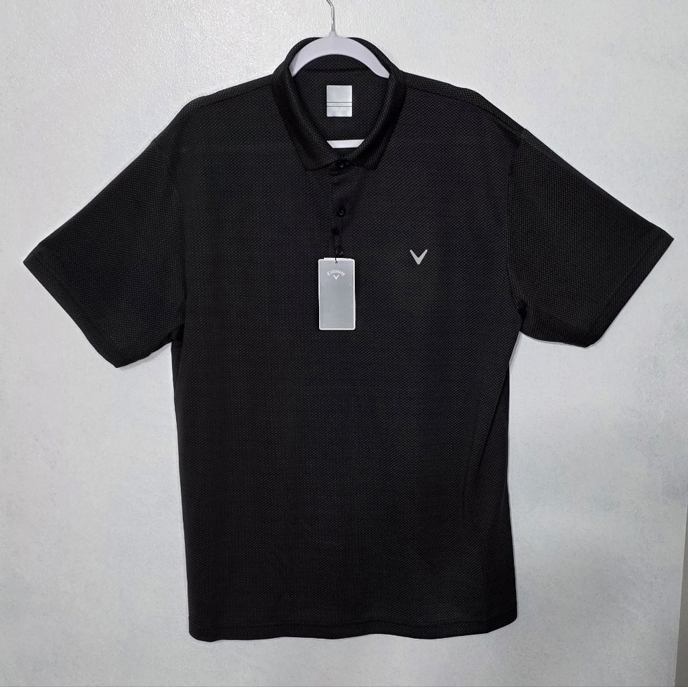 Callaway Opti-Dri Polo Golf Shirt Men’s Size XL Cavier Casual Performance